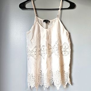 Lacy Tank Top, (S)